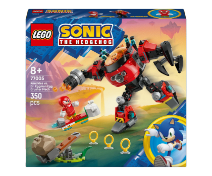 Klocki LEGO® LEGO Sonic the Hedgehog Knuckles i Dr. Eggman w mechu 77005